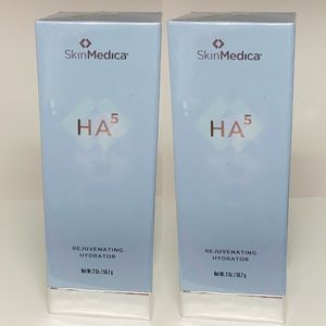 2 Full Size (2oz) bottles of SKINMEDICA HA5 REJUVENATING HYDRATOR Serum
